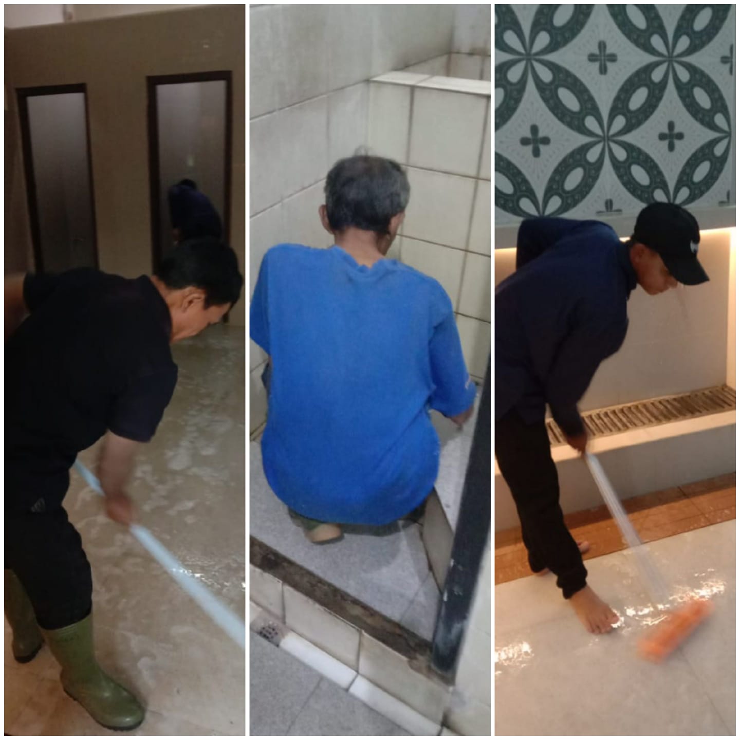 Foto Menjaga Kebersihan Masjid Al-Fithrah Pindad: Wujud Cinta kepada Rumah Allah
