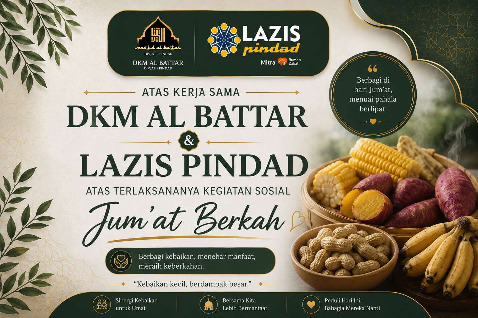 Ust. Setelah selesai Sholat Jum'at